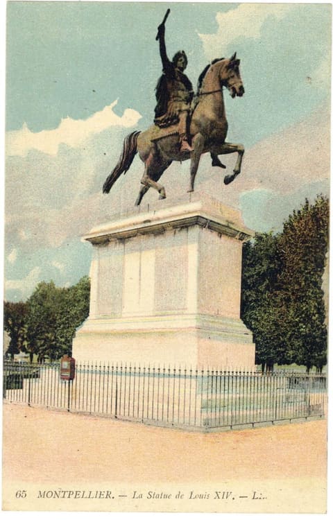La Statue de Louis x IV