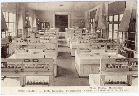 Ecole Nationale d'Agriculture, Chimie, Laboratoires des élèves