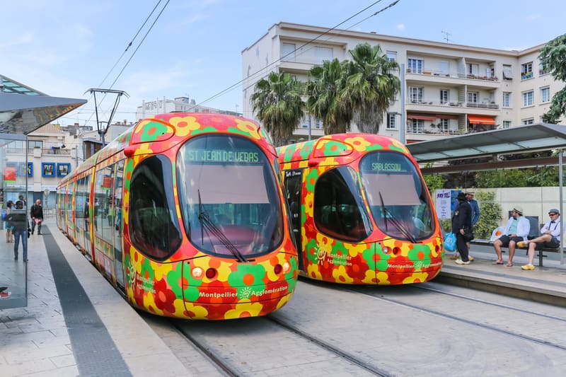 Un tramway de Montpellier
