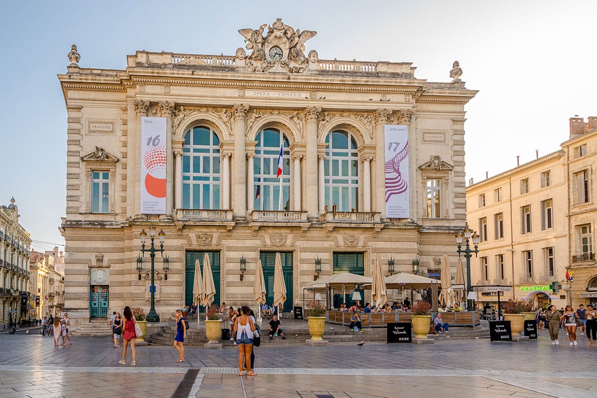 Place de la Comédie Montpellier