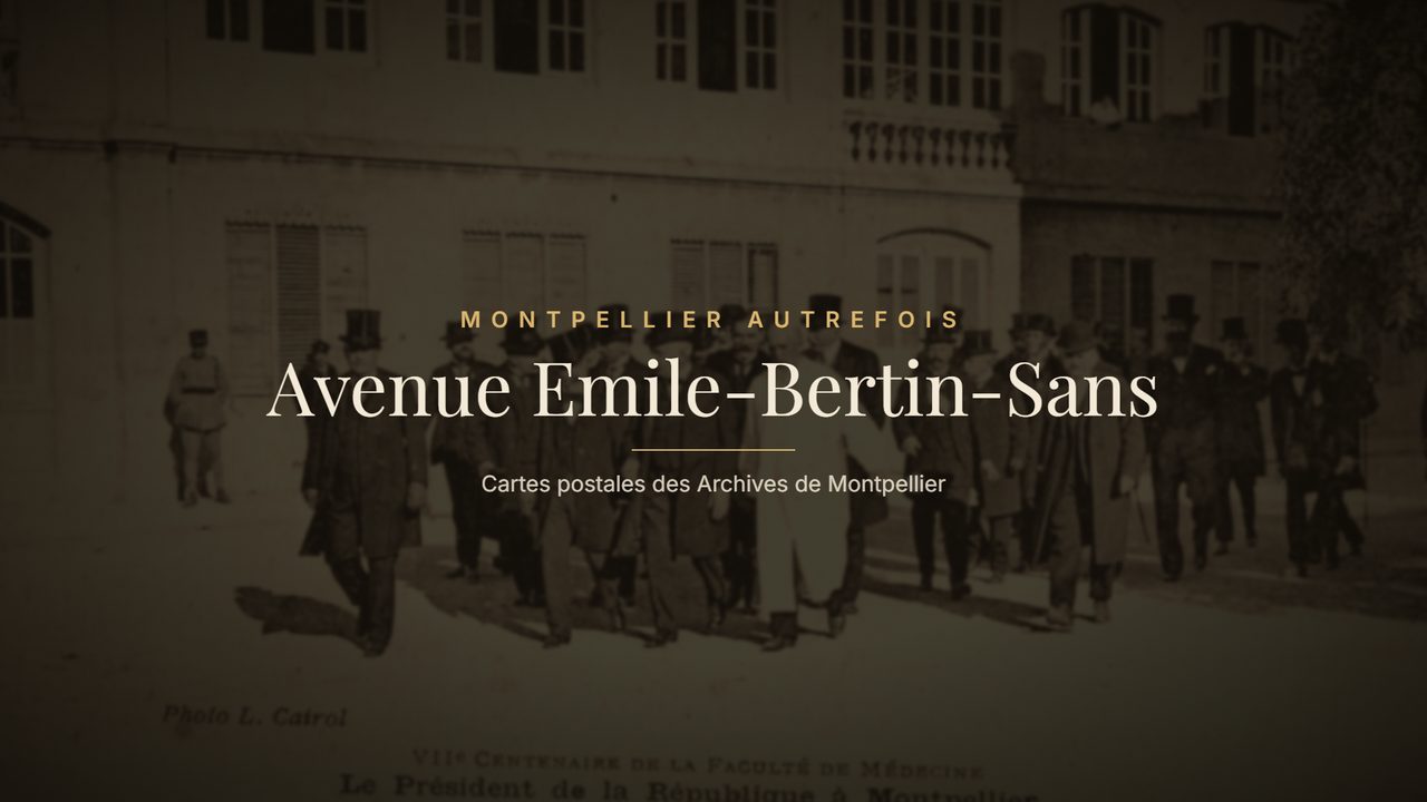 Avenue Emile-Bertin-Sans autrefois