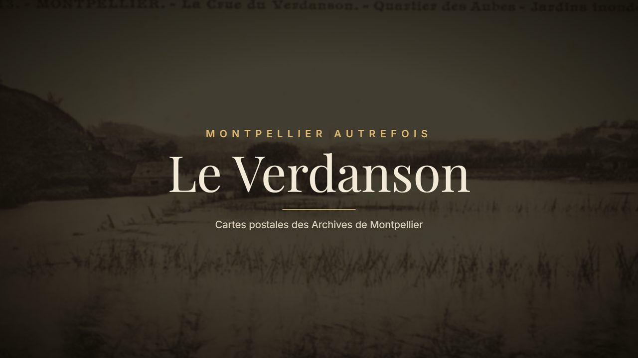 Le Verdanson autrefois