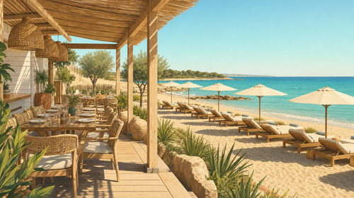 Les meilleures paillotes & plages privées où déjeuner près de Montpellier