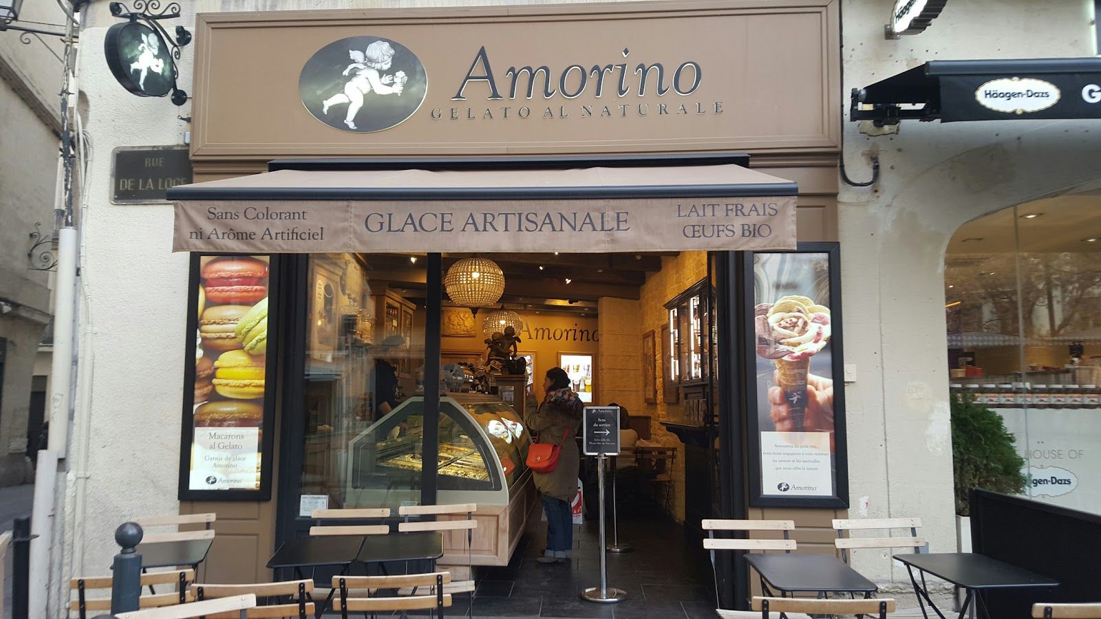 Amorino Gelato - Montpellier Loge — Écusson