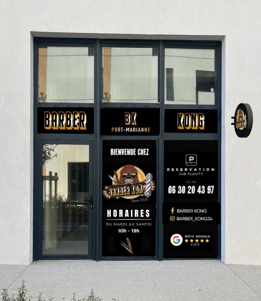 Barber Kong Montpellier Port-Marianne — Port Marianne