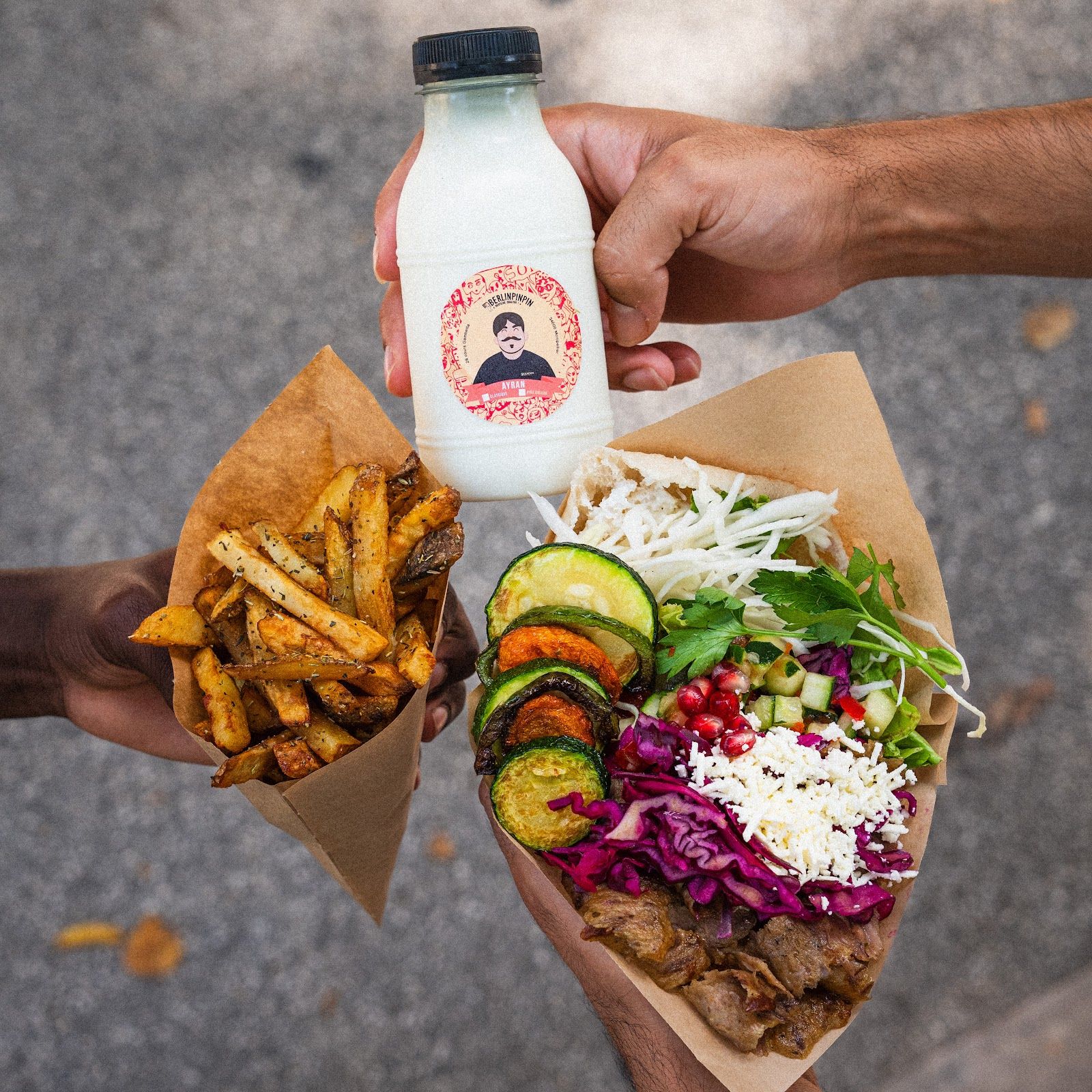 BERLINPINPIN Kebab Doner Montpellier — Écusson