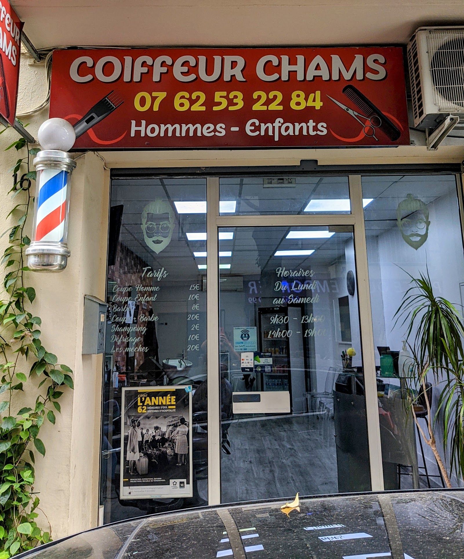 Coiffeur Chams — Beaux-Arts