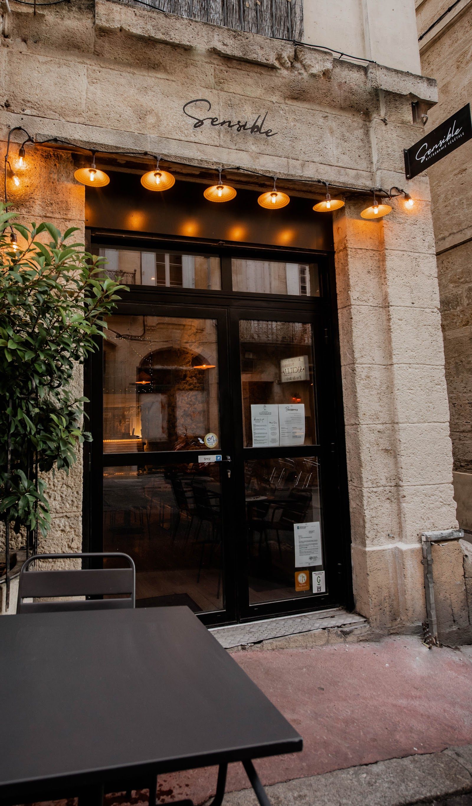 Restaurant Sensible — Beaux-Arts