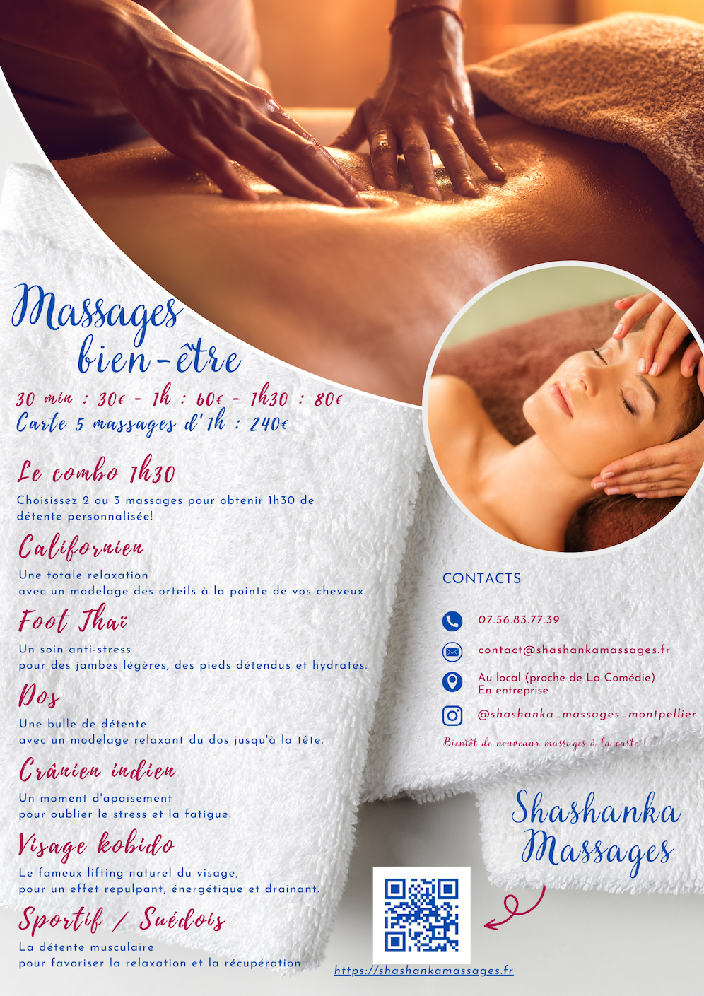 Shashanka Massages — Antigone